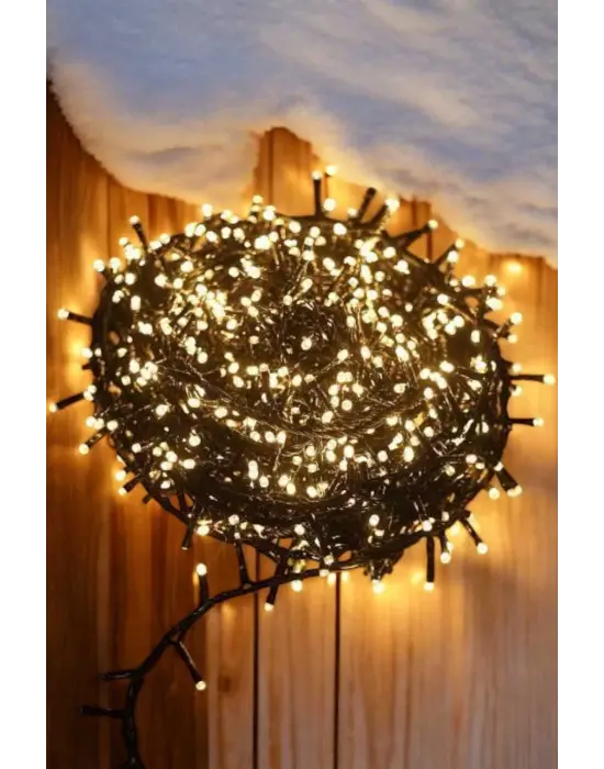 10 Metre Led Işık Saçaklı Dekoratif Şerit Led