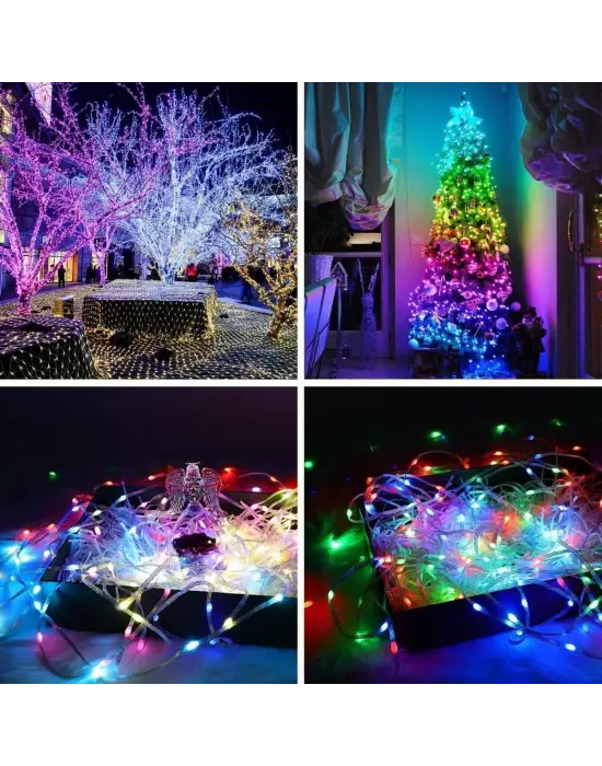 10 MT Uzaktan Kumandalı USB LED Işık – Çok Modlu Dekoratif Ortam Aydınlatmas