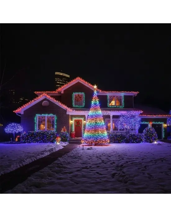 10 MT Uzaktan Kumandalı USB LED Işık – Çok Modlu Dekoratif Ortam Aydınlatmas