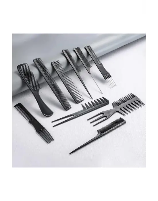 Omarı Profesyonel Kuaför Tarak Seti - Saç Kesim ve Şekillendirme için İdeal