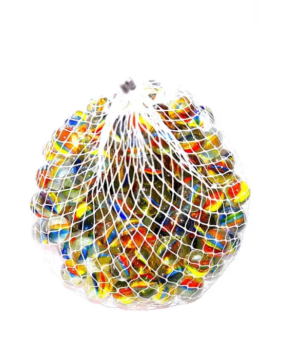 Omarı Renkli Cam Misket Bilye Oyuncak Seti