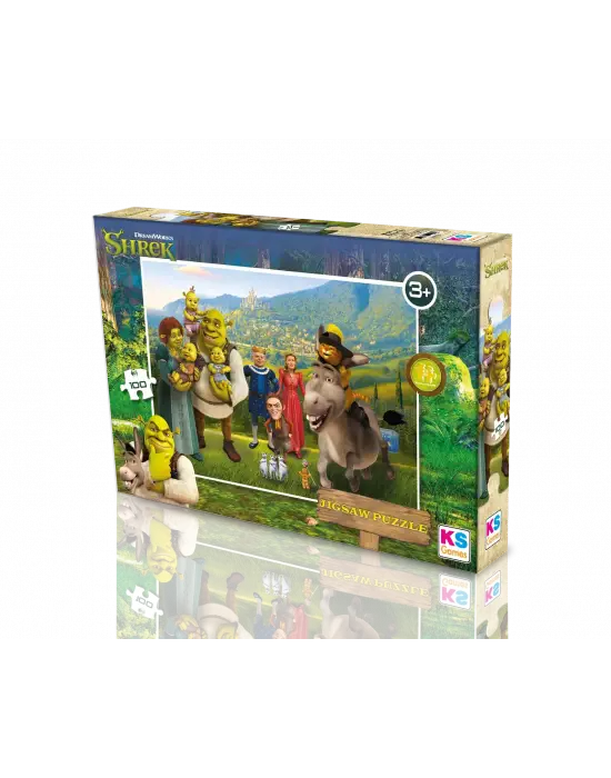 100 Parça Puzzle: Shrek