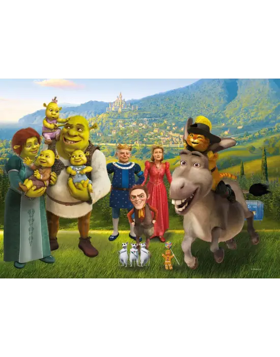 100 Parça Puzzle: Shrek