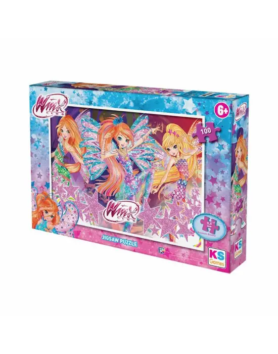 100 Parça Puzzle: Winx