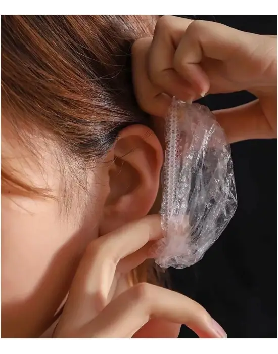 100  Su Geçirmez Kulak Örtüleri Su Geçirmez Kulak Kapları Duş İçin