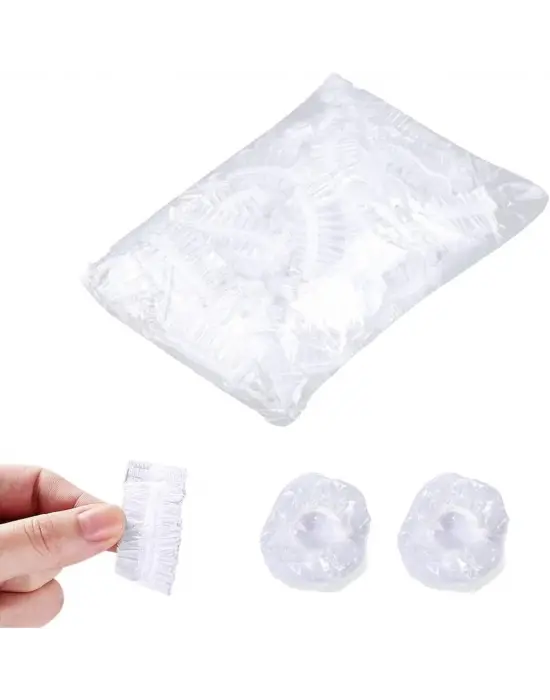 100  Su Geçirmez Kulak Örtüleri Su Geçirmez Kulak Kapları Duş İçin