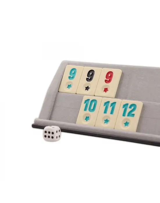 1010129 Flash Plastik Okey Takımı ,Star okey