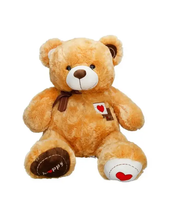 1018 Puffy Friens Kurdelalı Peluş Ayı