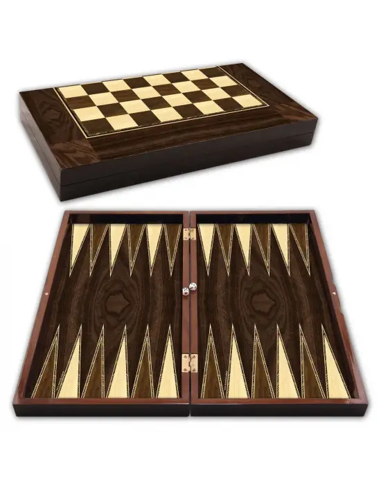 1020180 Star Polyester Ceviz Tavla (Büyük)