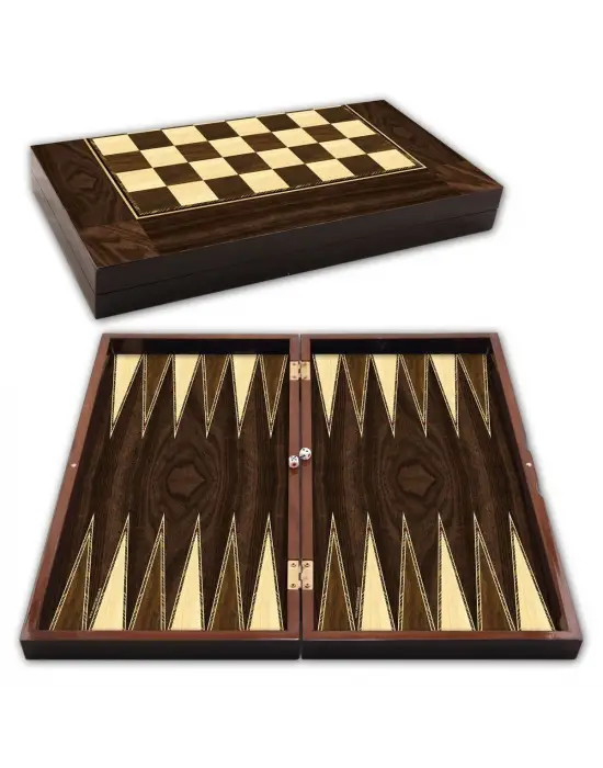 1020180 Star Polyester Ceviz Tavla (Büyük)