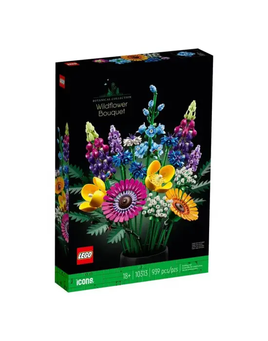 10313 LEGO® icons - Kır Çiçekleri Buketi 939 parça +18 yaş