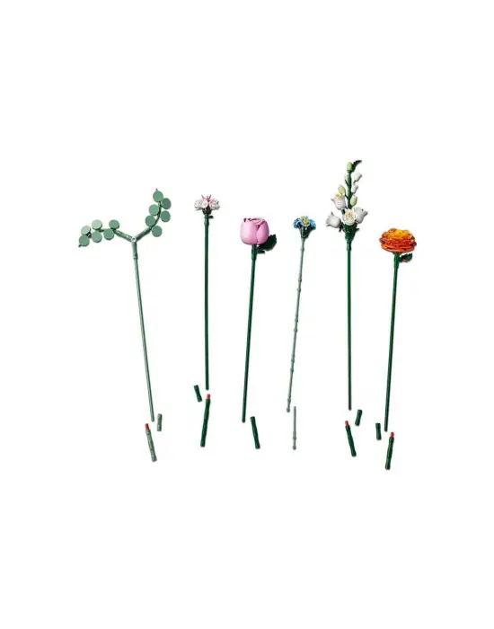 Omarı Pembe Çiçek Buketi Lego Parça Oyuncak Seti