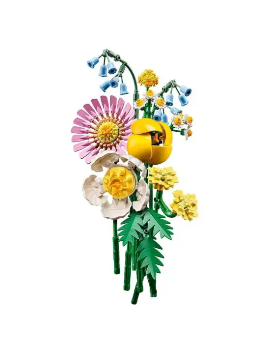 10347 Lego iconic Botanicals Pembe Çiçek Buketi 373 parça +9 yaş