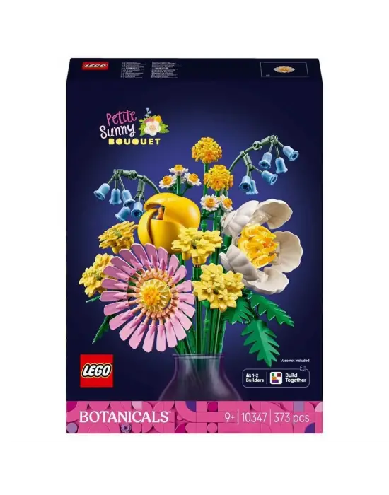 10347 Lego iconic Botanicals Pembe Çiçek Buketi 373 parça +9 yaş