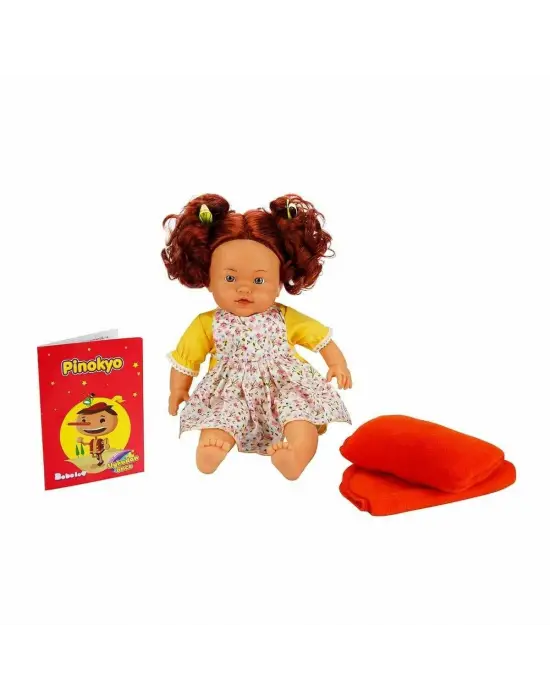 1040042 Bebelou Uykudan Önce Bebeği Masal Anlatan Pinokyo 40 cm -Sunman