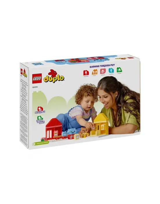 10414 Lego Duplo Günlük Rutinlerim: Yemek ve Uyku Zamanı 28 parça +1,5 yaş