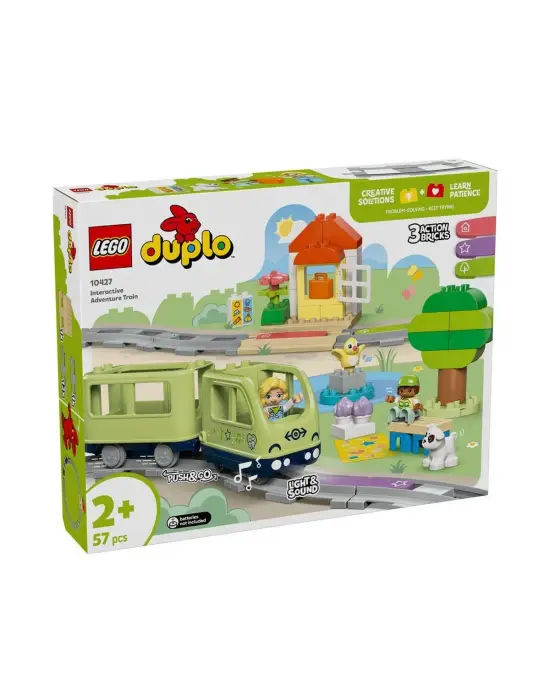 10427 Lego Duplo İnteraktif Macera Treni 57 parça +2 yaş