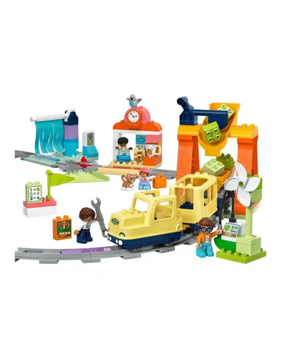 10428 Lego Duplo  Büyük İnteraktif Mahalle Treni 103 parça +3 yaş
