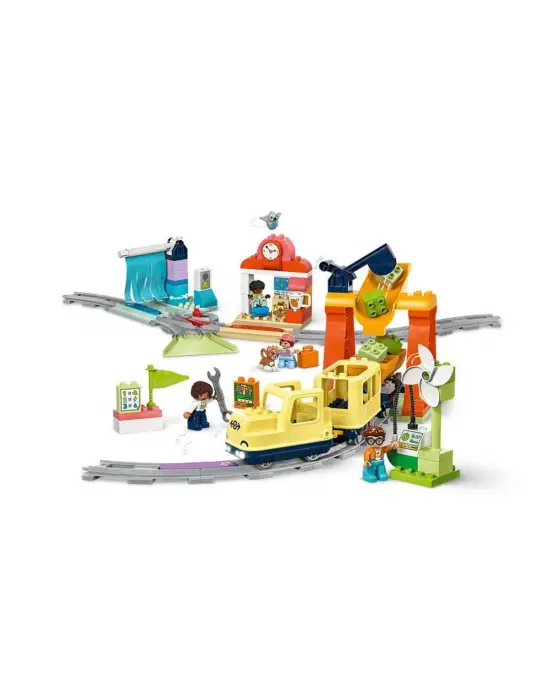 10428 Lego Duplo  Büyük İnteraktif Mahalle Treni 103 parça +3 yaş