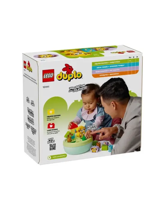 Omarı Renkli Bloklarla Oluşturulan Oyun Evi 17 Parça +1,2 Yaş