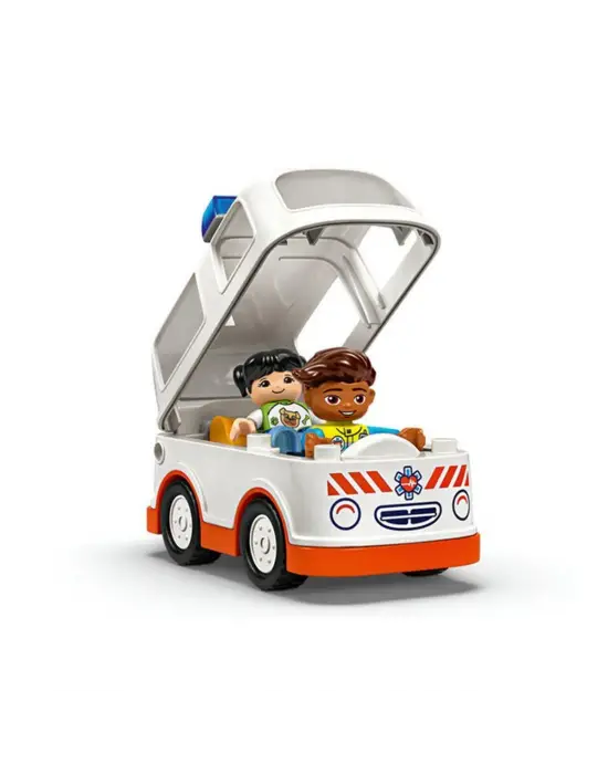10447 Lego Duplo Ambulans ve Sürücü 19 parça +2 yaş