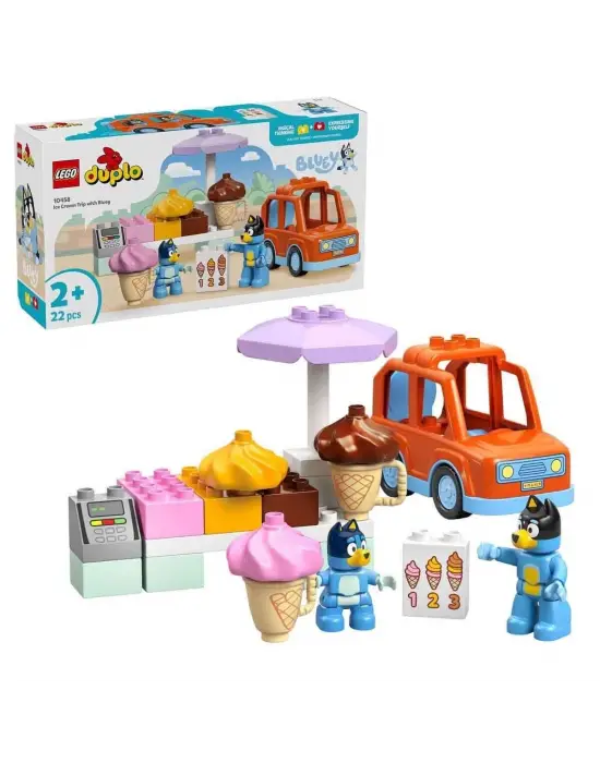 10458 Lego Duplo Bluey ile Dondurma Gezisi 22 parça +2 yaş