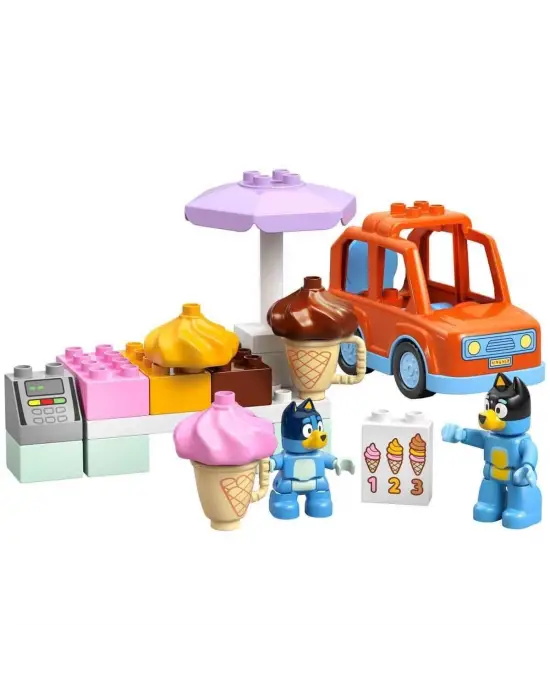 10458 Lego Duplo Bluey ile Dondurma Gezisi 22 parça +2 yaş