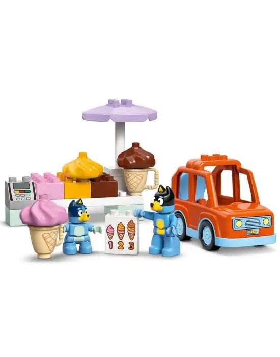 10458 Lego Duplo Bluey ile Dondurma Gezisi 22 parça +2 yaş