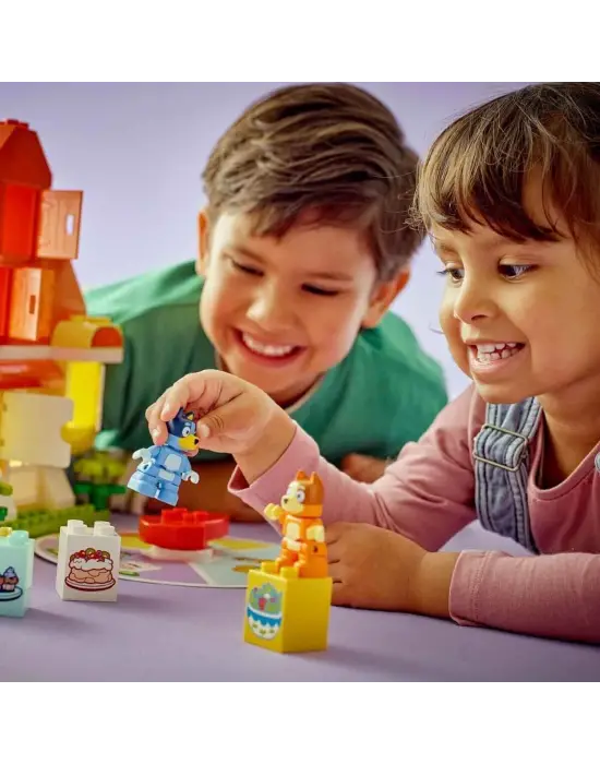 10459 Lego Duplo Bluey Ailesinin Evi ve Hafıza Oyunu parça +3 yaş