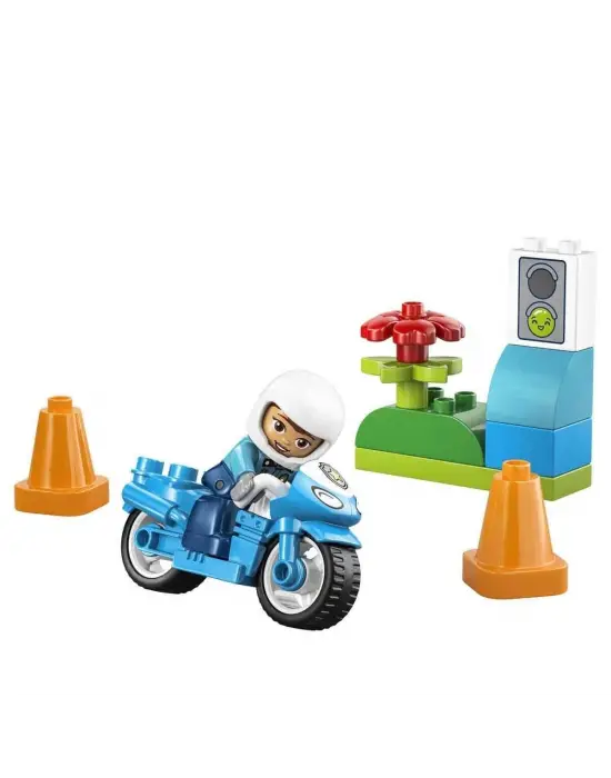 10471 Lego Duplo Mavi Polis Motosikleti 11 parça +2 yaş