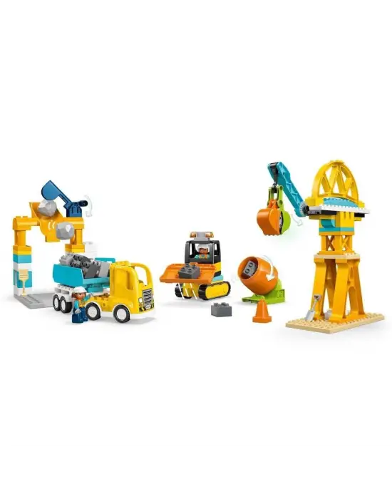 10476 Lego Duplo İnşaat Sahası ve Araçları 84 parça +3 yaş