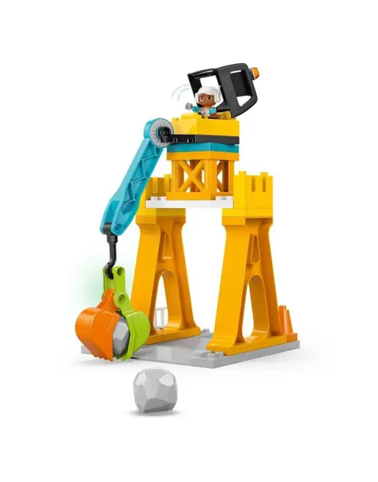 10476 Lego Duplo İnşaat Sahası ve Araçları 84 parça +3 yaş