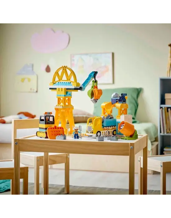10476 Lego Duplo İnşaat Sahası ve Araçları 84 parça +3 yaş
