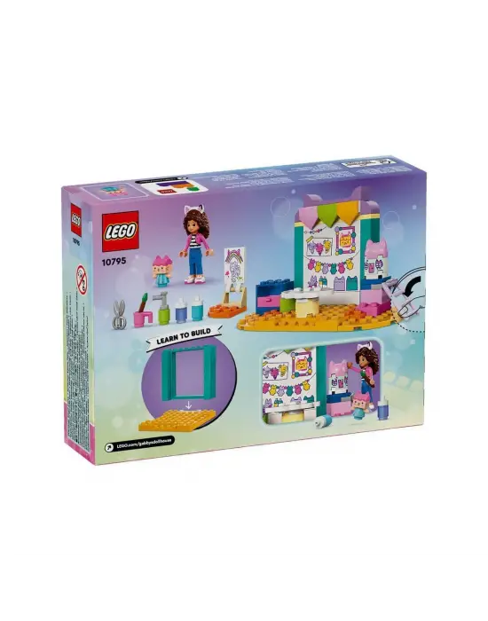 10795 Lego Gabby’s Dollhouse Gabbynin Hayal Evi Baby Box ile El Sanatları 60 parça +4 yaş