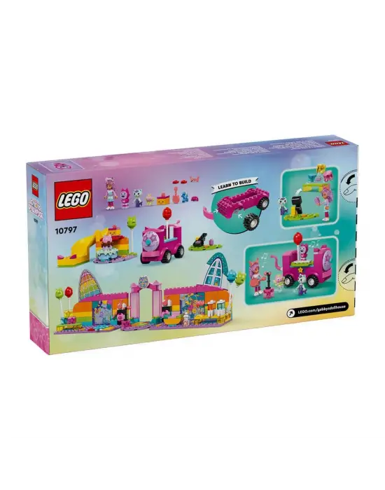 10797 Lego Gabby’s Dollhouse Gabbynin Parti Odası 252 parça +4 yaş