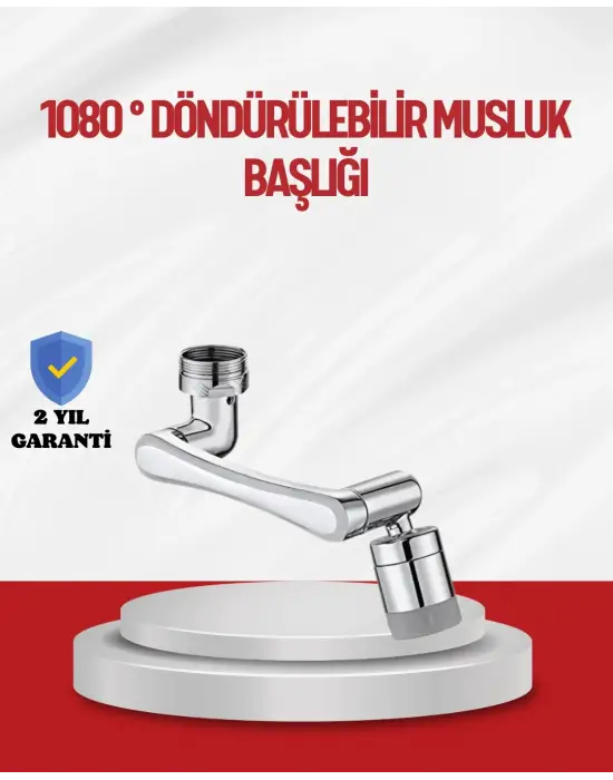 1080° Çok Yönlü Musluk Atı Püskürtme Ve Köpük Akışlı