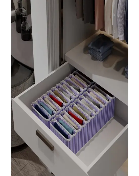 Omarı Pratik Çekmece Düzenleyici Set 3lü Paket