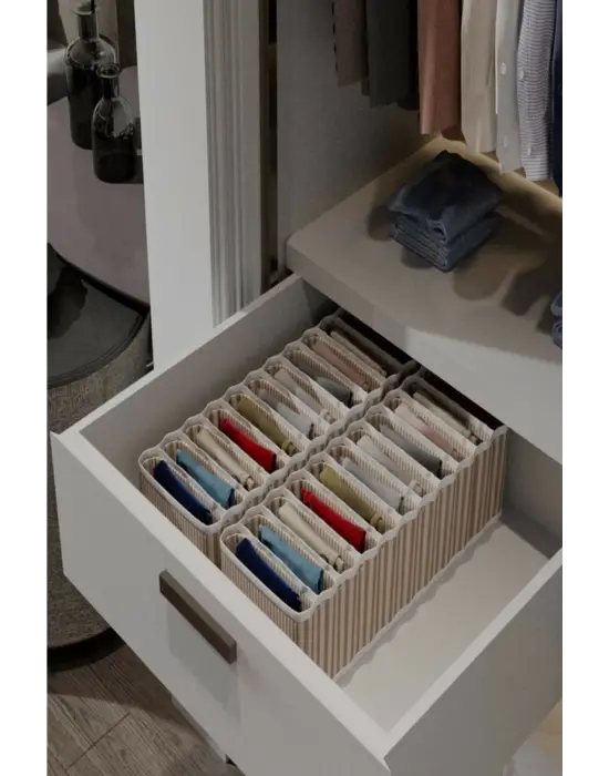 Omarı Pratik Çekmece Düzenleyici Set 3lü Paket