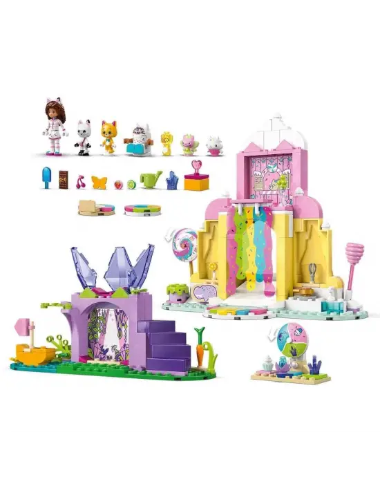 11205 Lego Gabbys Dollhouse Şekerleme Dağı ve Kedi Bahçesi 263 parça +4 yaş