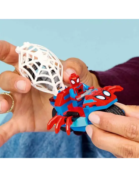 11206 Lego Spidey Spidey Motosikletli Spidey, Rhinoya Karşı 61 parça +4 yaş