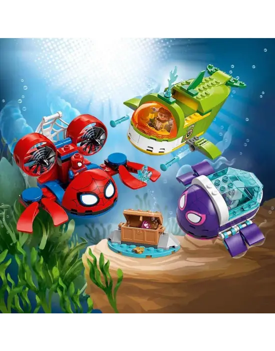 11207 Lego Spidey Spidey Spidey: Su Altı Araçları 154 parça +4 yaş