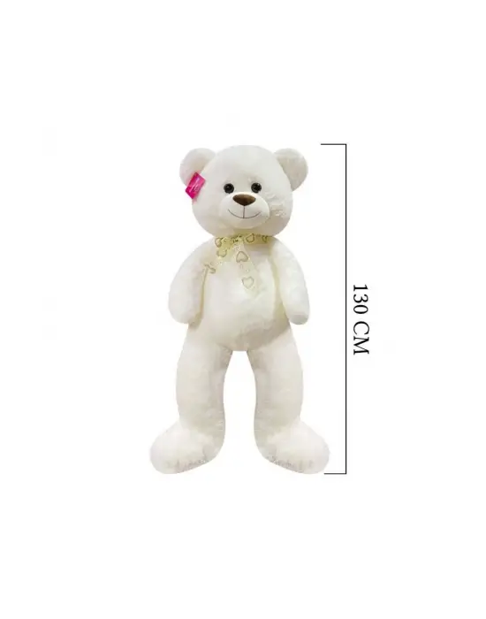 1193 Puffy Salaş Ayı 130 Cm Ekru