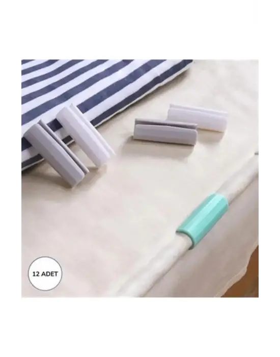 Omarı Pratik Çarşaf Tutucu Klipsler