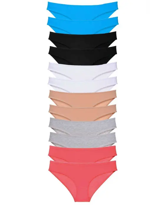 Yüksek Kalite Kadın Slip Külot Seti