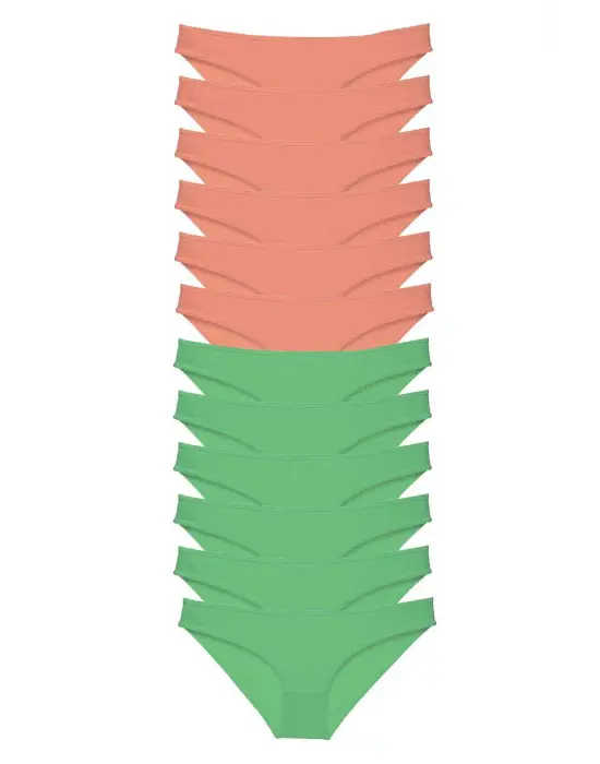 Modern Likralı Kadın Slip Set