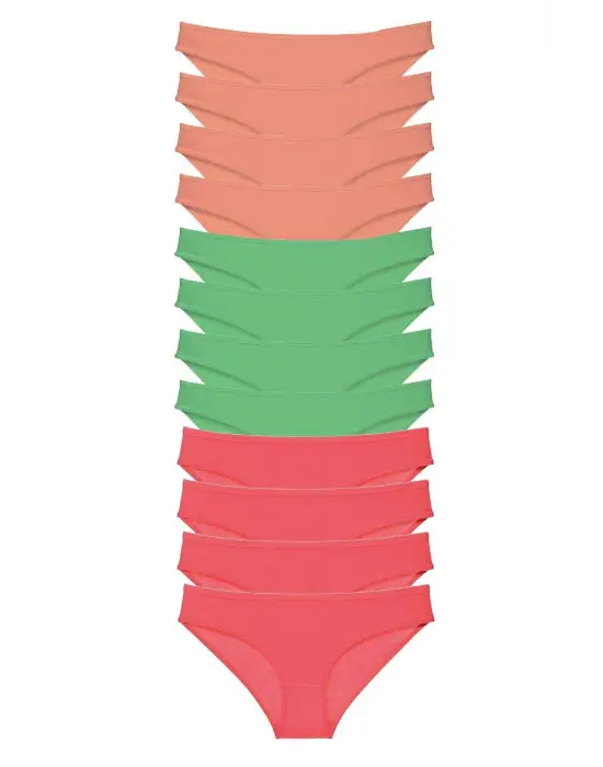 Eko Set Likralı Kadın Slip Külot