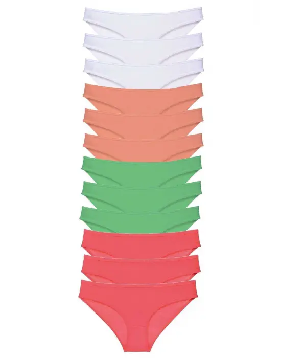 Yüksek Kalite Kadın Slip Külot Seti