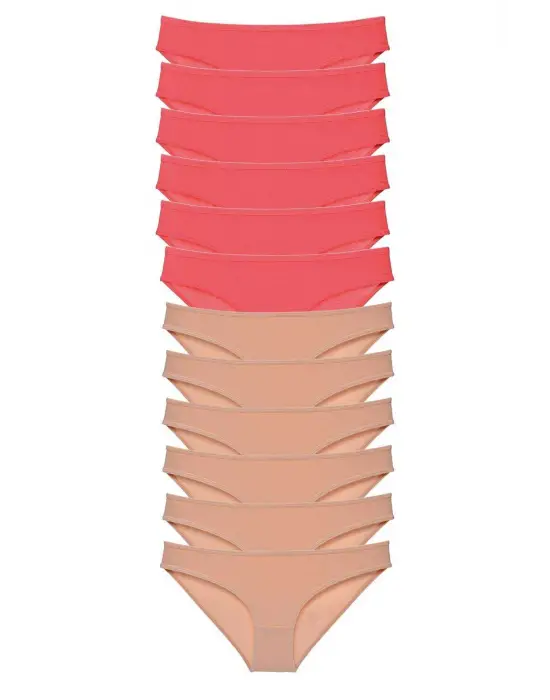 Enerjik Likralı Kadın Slip Külot Seti