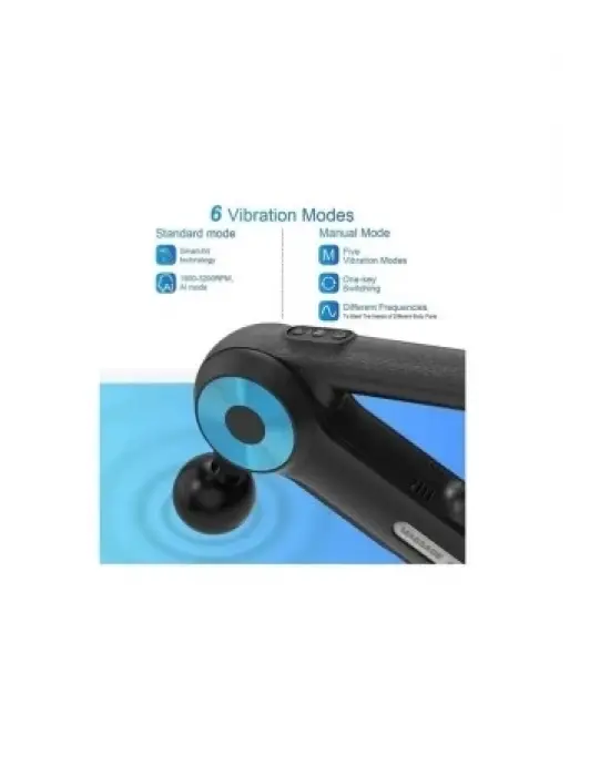 12 Başlıklı Profesyonel Masaj Sı Sporcu Masaj Aleti Seti  6 Hızlı Şarjlı Masaj