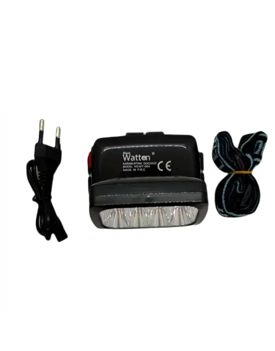 12 Ledli Güçlü Şarjlı Kafa Lambası  -064